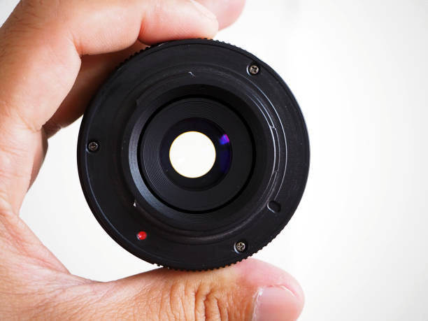 istock Large Aperture Camera Lens for DSLR Cameras 1267682447