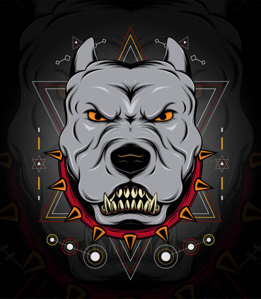 210+ Vicious Pitbull Cartoon Stock Illustrations, Royalty-Free