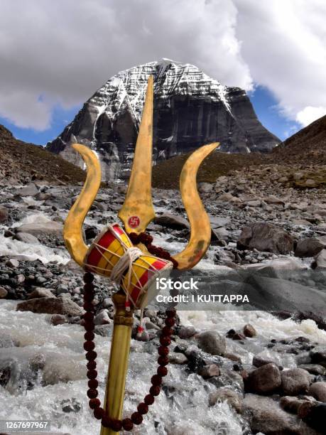 Mount Kailash Stock Photo - Download Image Now - Mt Kailash, Beauty In Nature, Blue