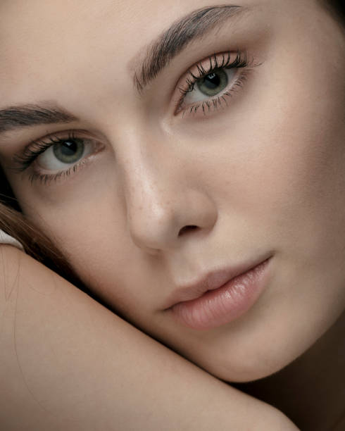 istock Portrait of beautiful female model 1267704504