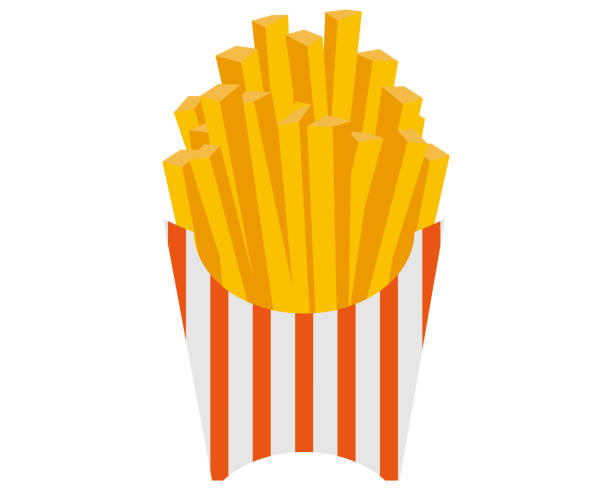 istock Vector illustration of french fries . 1267709032