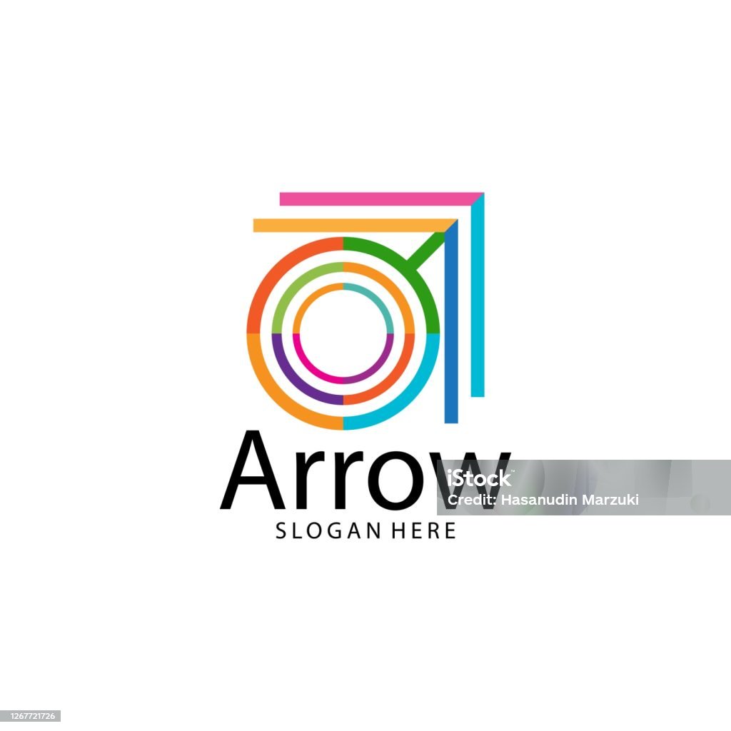 Vactor Awor Arrow Illustration Vector Stock Illustration - Download Image Now ...