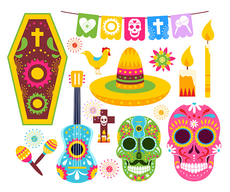 Top 99+ imagen dia de muertos en mexico dibujos
