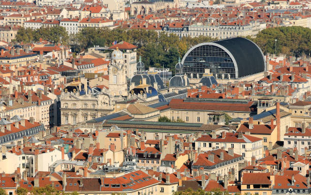 istock Aerial view of Lyon 1267723846
