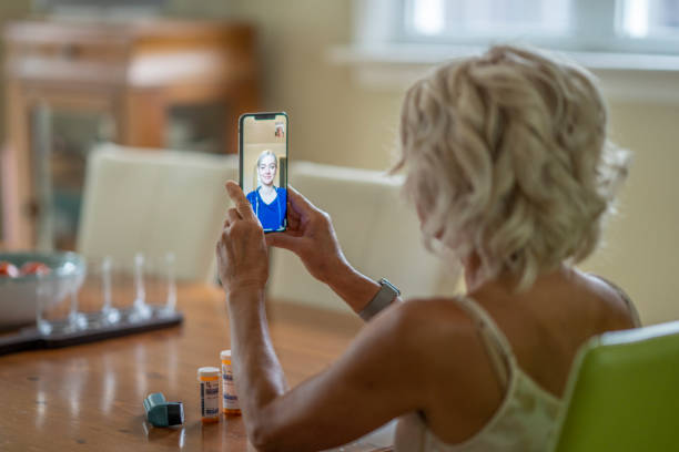 istock Telemedicine video call between doctor and patient 1267730950