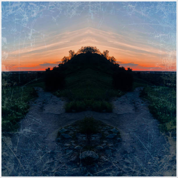 istock Vintage Symetry - Idaho Sunset 1267763413