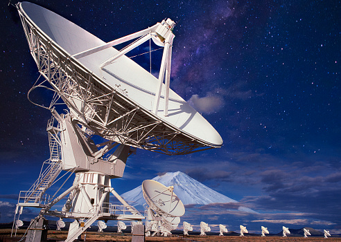 VLA Radio Telescopes in New Mexico.