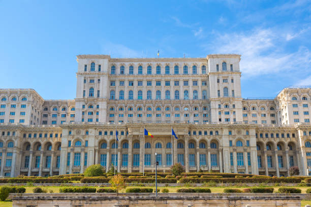istock Parliament in Bucharest, Romania 1267777229