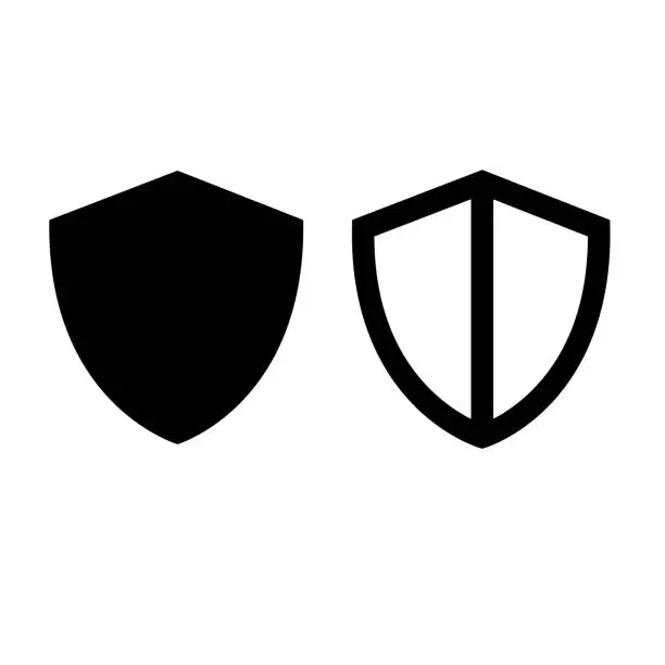 Vector illustration of Guard Shield Icon