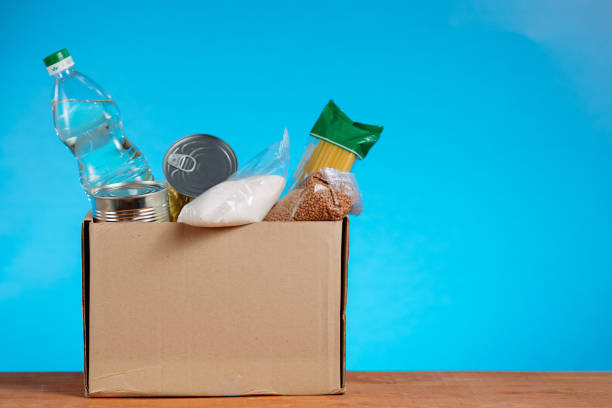 istock Supportive housing or food donation for poor 1267795504