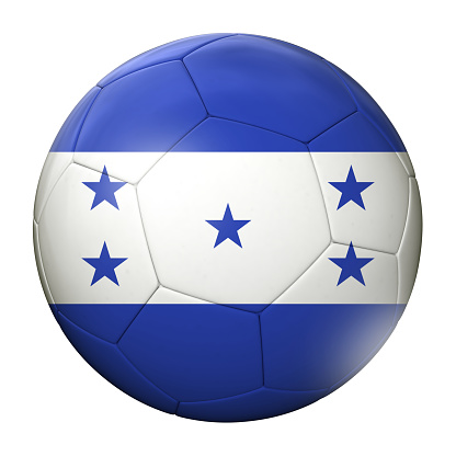 Honduras flag football soccer ball