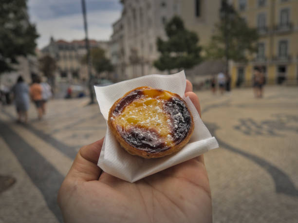 istock Pasteis de Belem / Pastries/ Pasteis de Nata sweet desserts in Lisbon Portugal. 1267930565