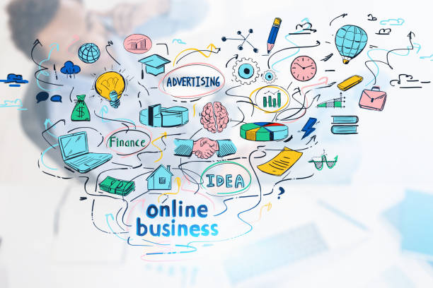 istock African man in office, online business 1267934795