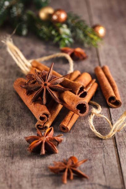 istock Traditional Christmas spices. 1267935074