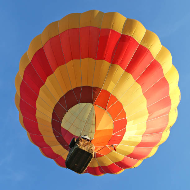 istock hot air balloon in flight 1267992230