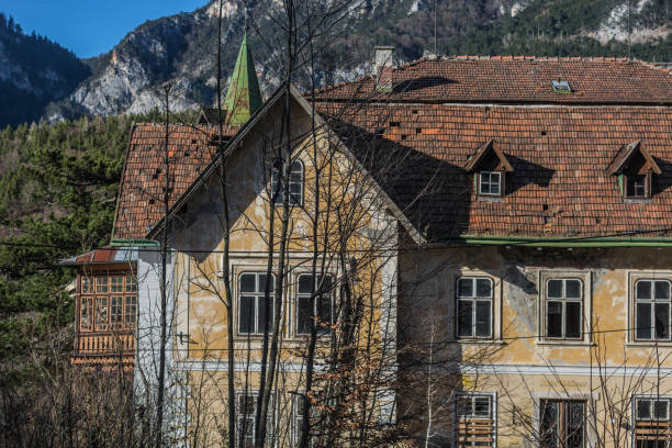 istock abandoned building from a hotel in the mountains 1267997222