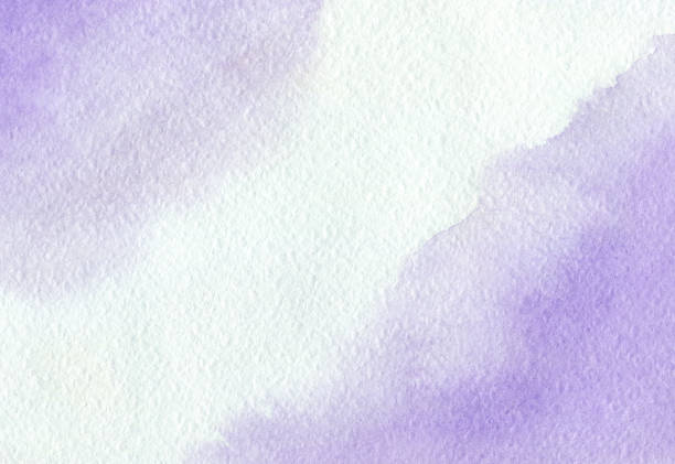 istock Watercolor brush strokes on textured paper. 1268020634