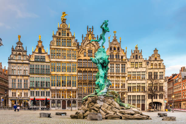 istock Antwerp, Belgium Cityscape 1268021061