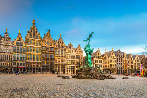 istock Antwerp, Belgium Cityscape 1268021081