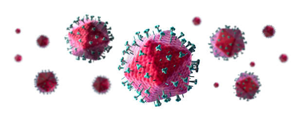 istock 3D illustration of Virus 1268027983