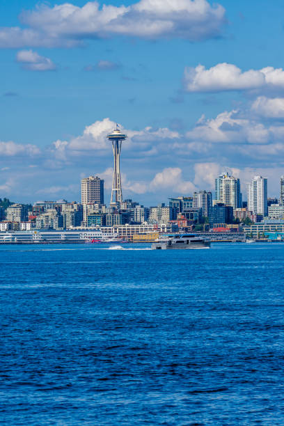 istock Boat And City Skyline 3 1268028773
