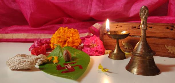 istock Indian Hindu puja 1268028900