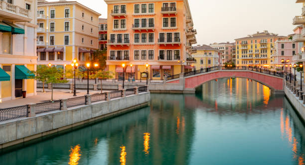 istock Qanat Quartier at the Pearl in Doha, Qatar 1268031883
