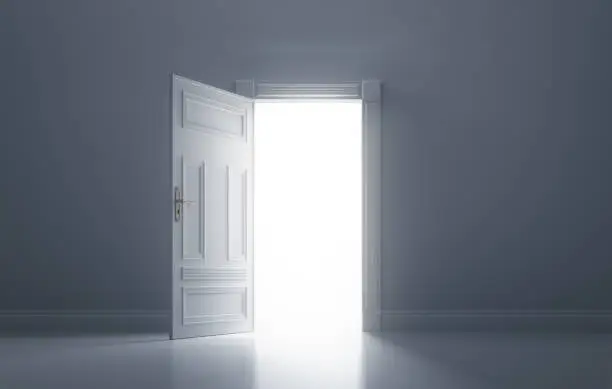 Photo of Open Classic Door