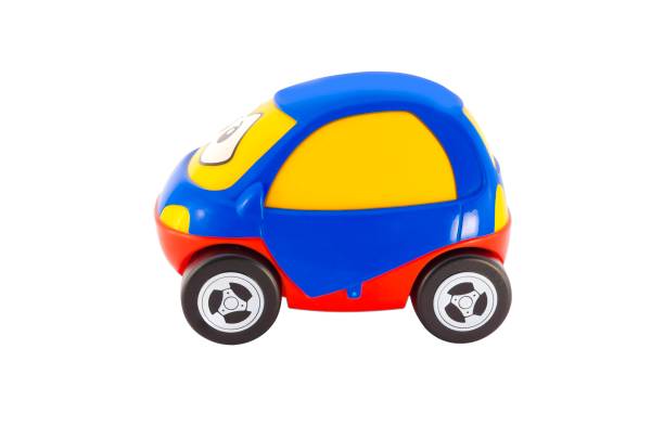 istock Color toy car. Isolated on white background 1268039275