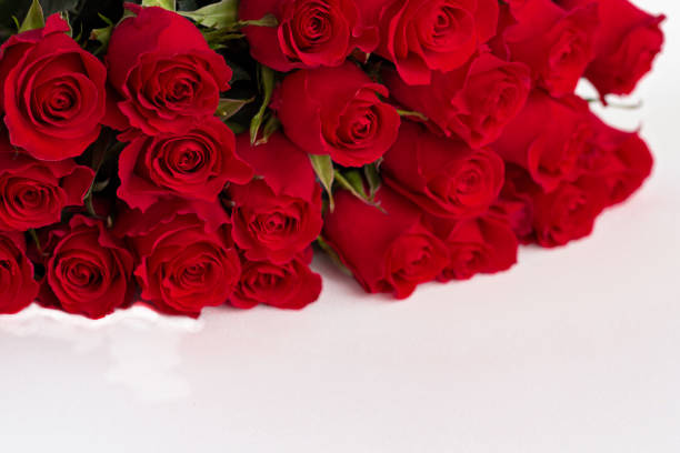 istock Bouquet of red roses 1268041825