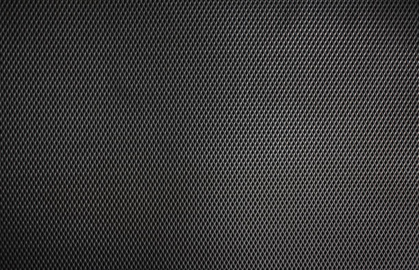 istock Stainless Steel Metal Mesh Texture Background 1268048738