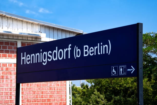 istock Railway station (station) in Hennigsdorf by Berlin, Germany 1268054526