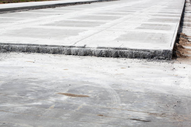 istock construction of a new road from concrete 1268069414
