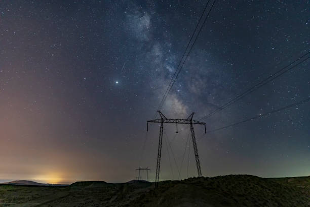 istock Milky Way over Gobustan Hills 1268071061