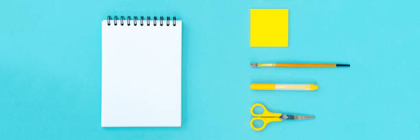 istock Office and school supplies. 1268120200