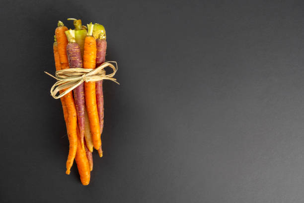 istock Bunch of organic carrots. 1268120841