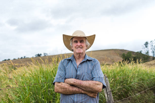 istock Portrait of a senior rural worker 1268121981