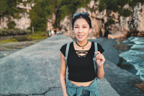 istock woman traveling in Taiwan 1268122006