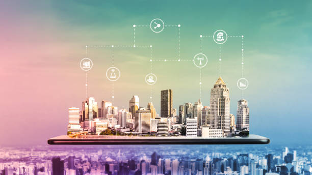 istock The modern creative communication and internet network connect in smart city 1268130626