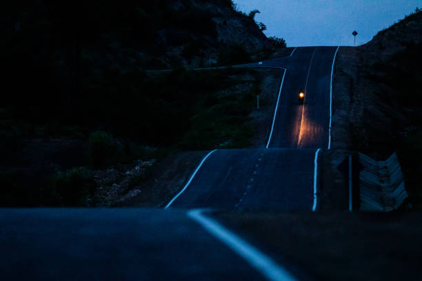 istock Travel road on hill 1268131556
