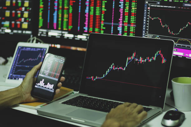 istock Stock exchange market concept 1268131790