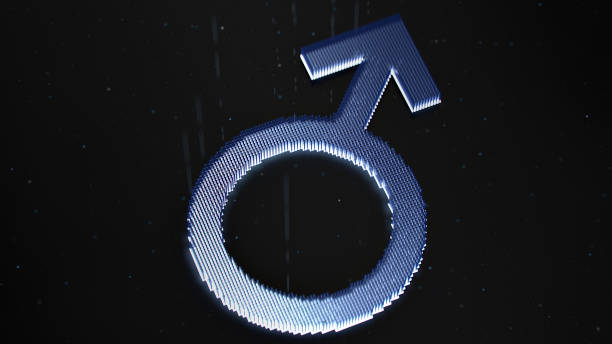 istock Male sign 3D render illustration 1268136559