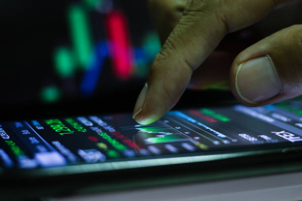 istock Stock exchange market concept 1268137532
