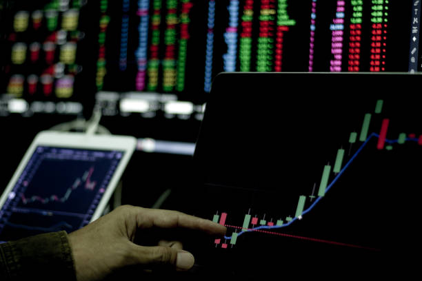 istock Stock exchange market concept 1268137564