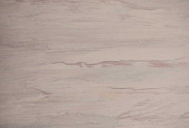 istock Rough surface of natural light wood with cracks, close-up. 1268141948