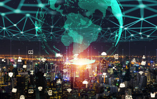 istock The modern creative communication and internet network connect in smart city 1268146366