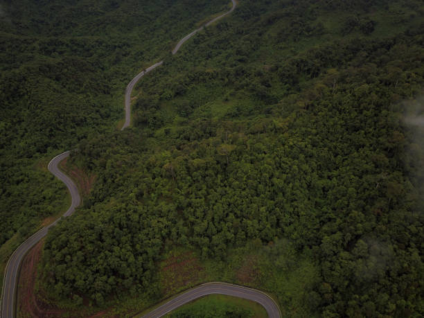 istock Countryside Road Passing Through The Mountain Landscape 1268152829