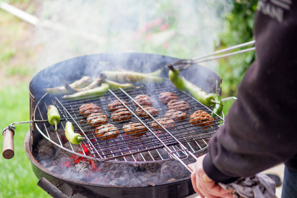 istock Turkish style meatballs grilled. 1268157090