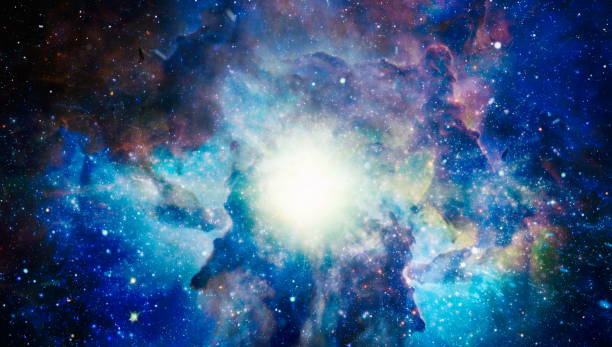 istock Bright Star Nebula. Distant galaxy. Abstract image. Elements of this image furnished by NASA. 1268159152