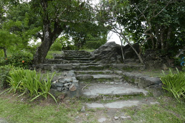 istock Colonia city in Yap state, Micronesia 1268174188